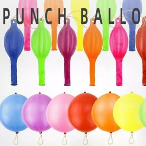 50 Pcs Children's Cartoon Large 8g Clapping Balloon Thickened Hand Clapping Balloon Toy with Rubber Band Explosion Printing Balloon