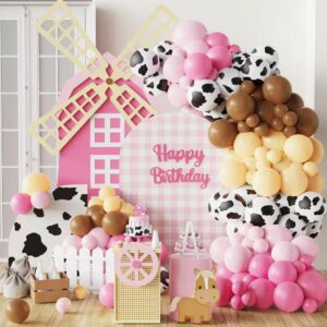 High quality 40 cow digital balloon for Jungle Animal party birthday arrangement