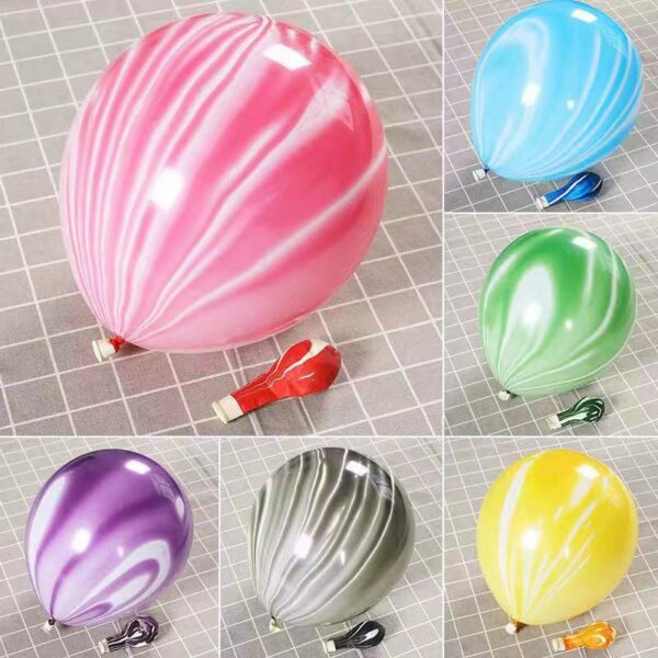10 "12" high quality thick agate balloons used for wedding supplies balloon wedding decoration wedding decoration confession balloons