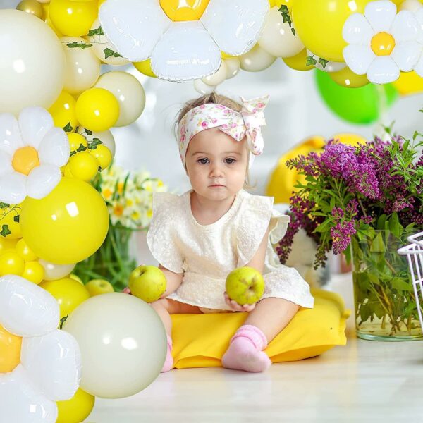 Daisy balloon garland set Arch suitable for honey kids sweet wedding funky sunflower birthday party